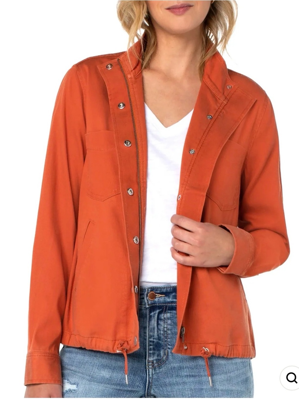 Liverpool Rust Orange Clinch Jacket